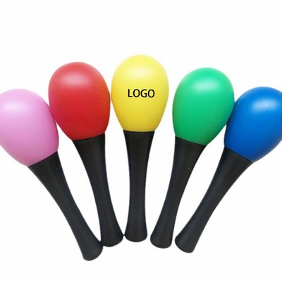 Colorful Plastic Mini Maracas Set
